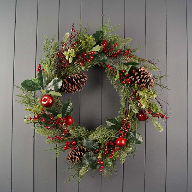 Christmas Apple Wreath