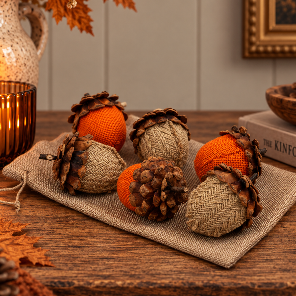 Bag of Six Acorns