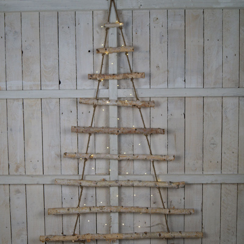 Birch Bark Ladder Tree