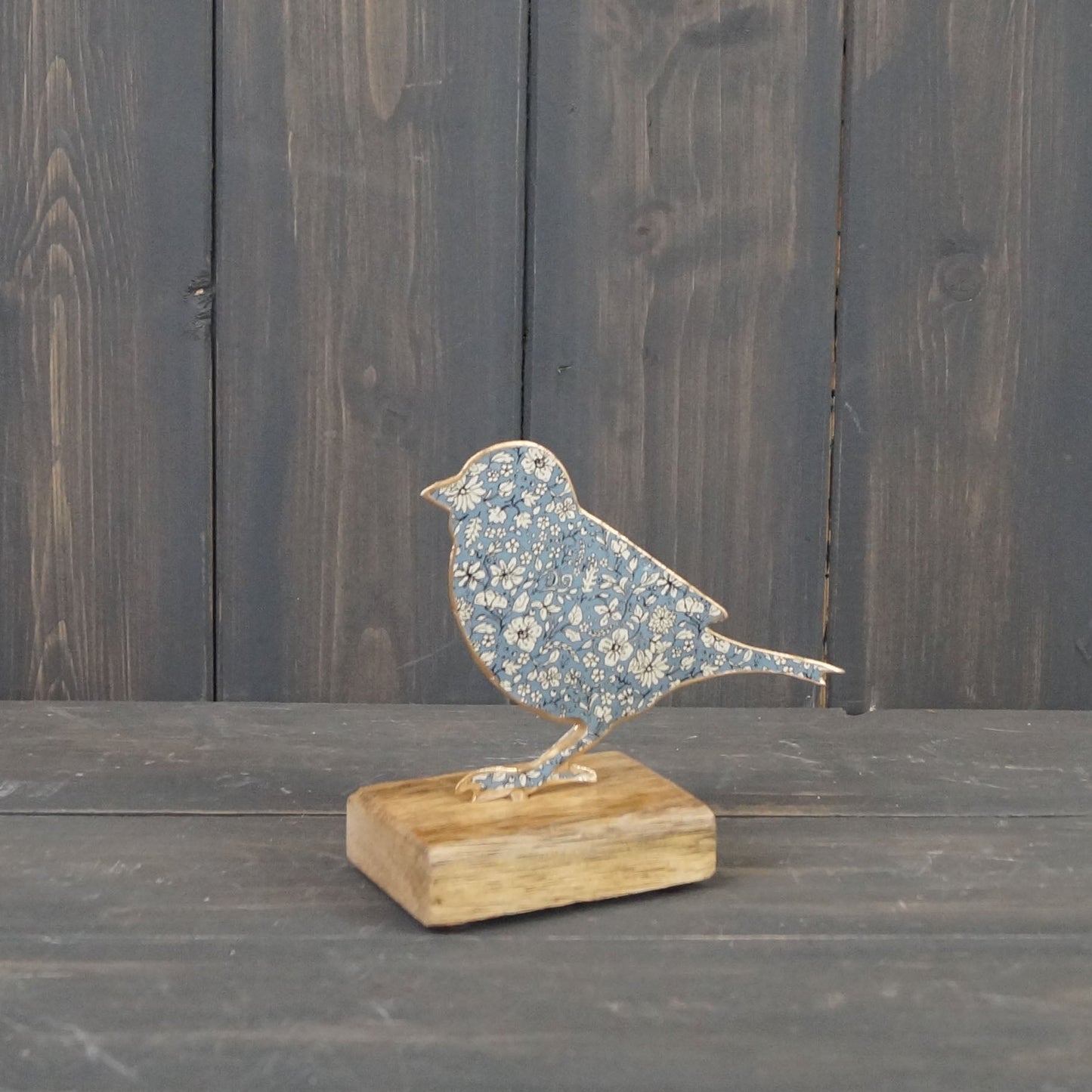 Blue Metal Bird