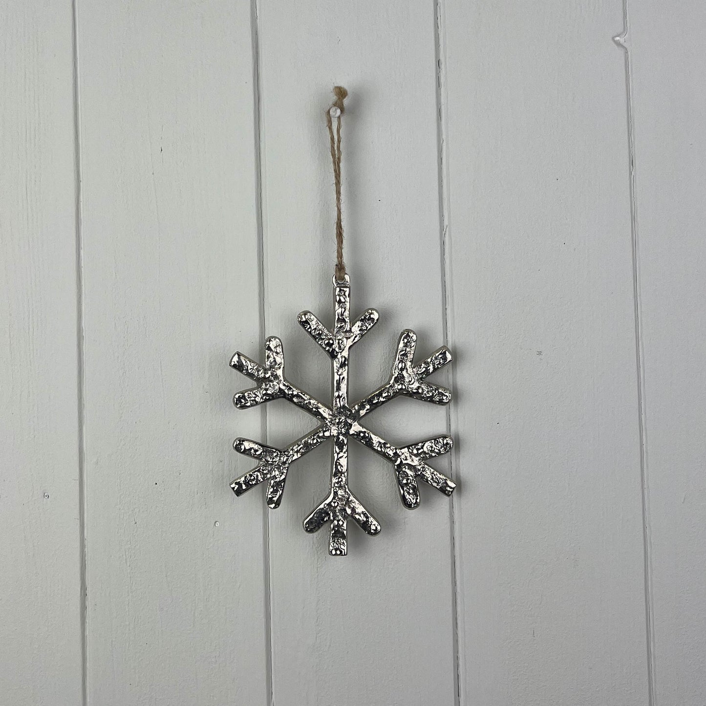 Metal Hanging Snowflake