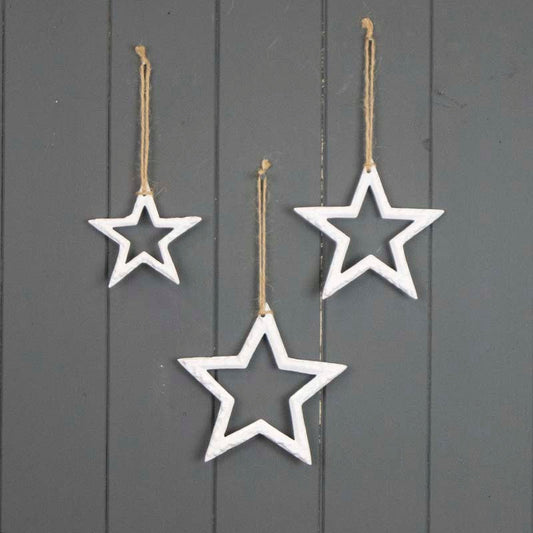 Hanging White Star