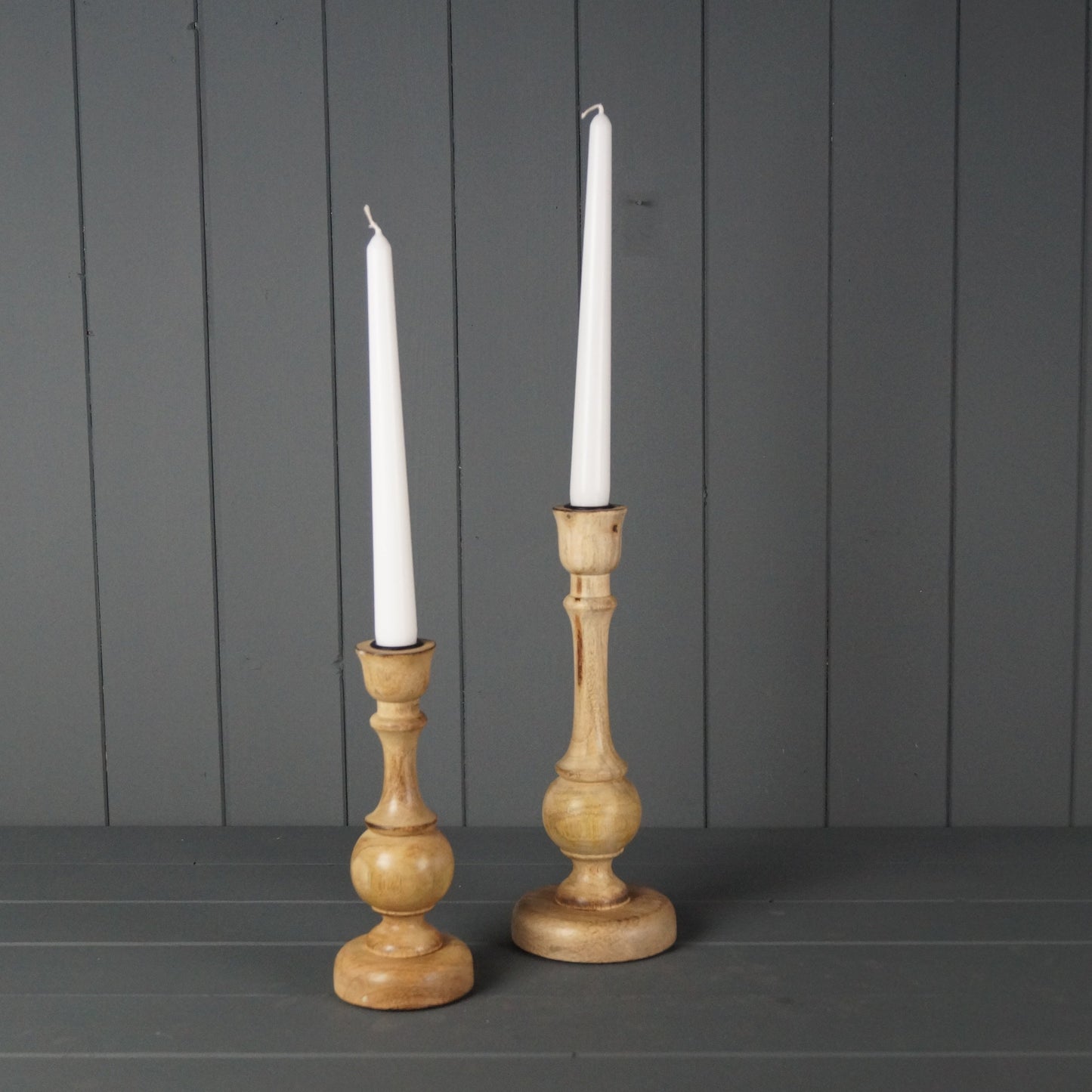 Wooden Candle Holder