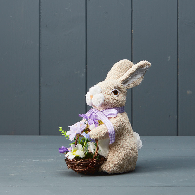 Rabbit with Purple Ribbon