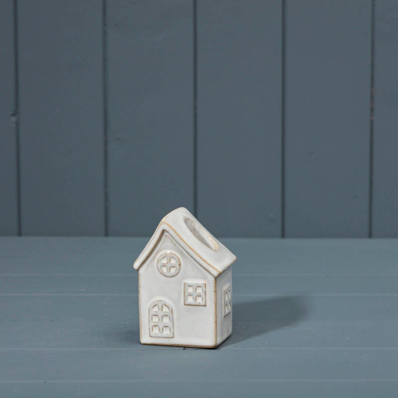 Ceramic House Candle Holder