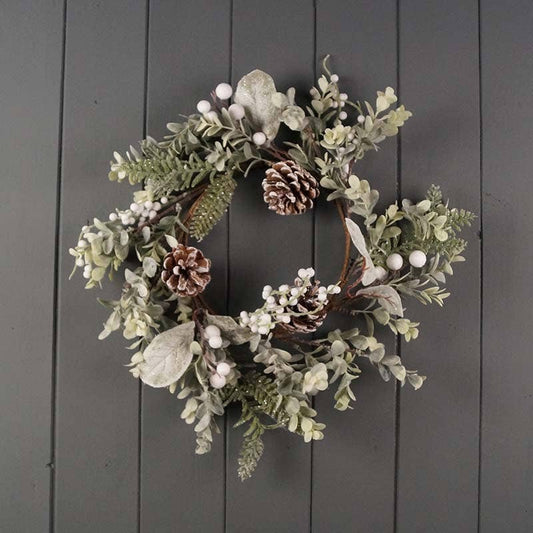 White Berry Wreath