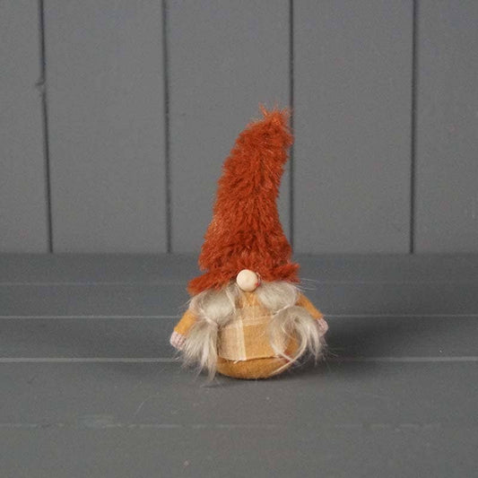 Orange Fabric Gonk With Bunches