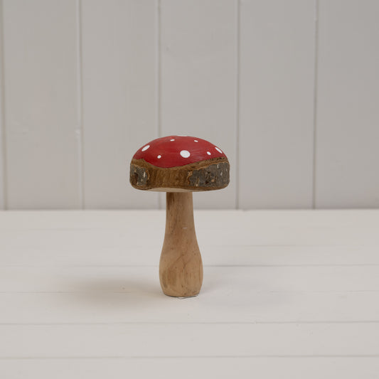 Red Wooden Mushroom