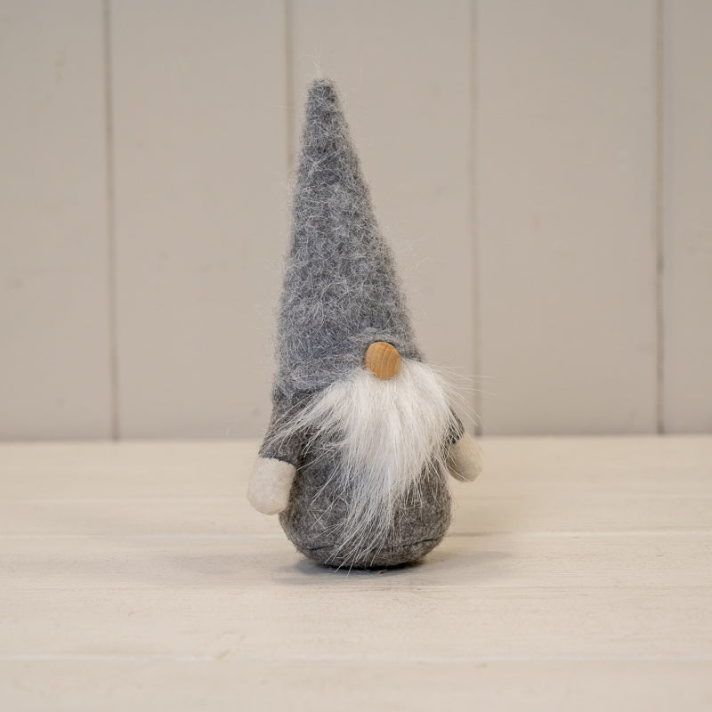 Grey Woolly Gonk With Beige Beard