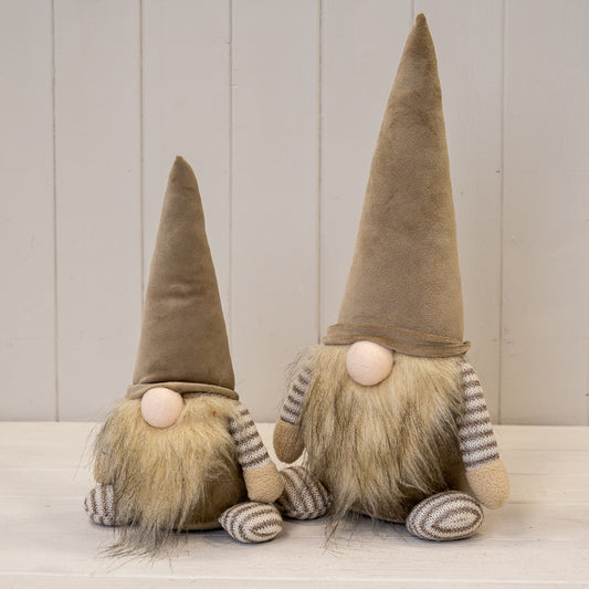 Grey Fabric Led Gonks