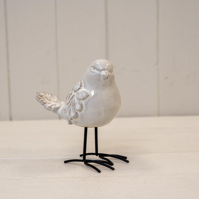 Glazed Ceramic Bird Ornaments