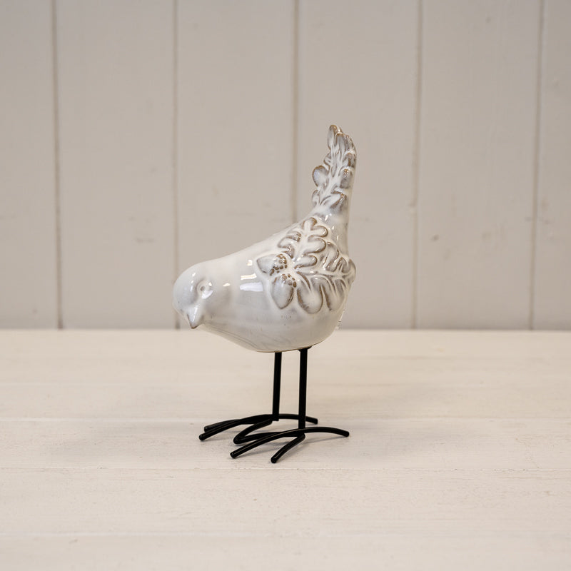 Glazed Ceramic Bird Ornaments