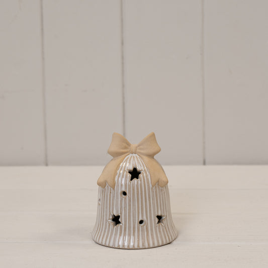 Glazed Ceramic Bell With LED