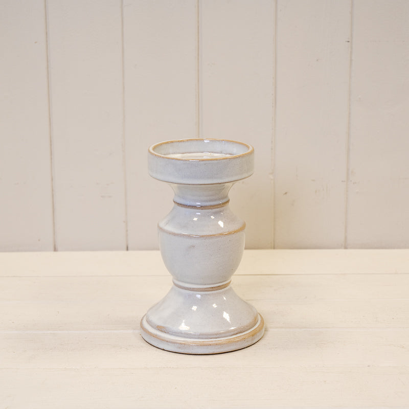 Natural Ceramic Candle Holder