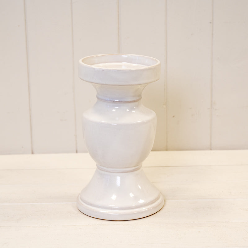 Natural Ceramic Candle Holder