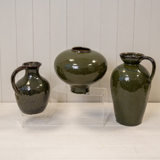 Green Ceramic Vase