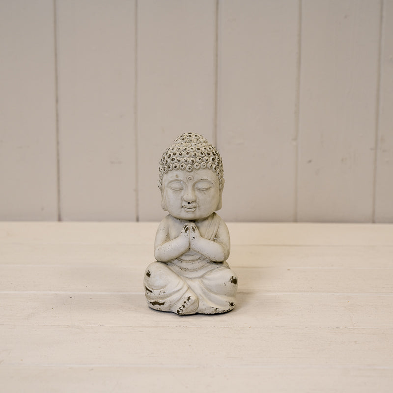 White Sitting Buddha