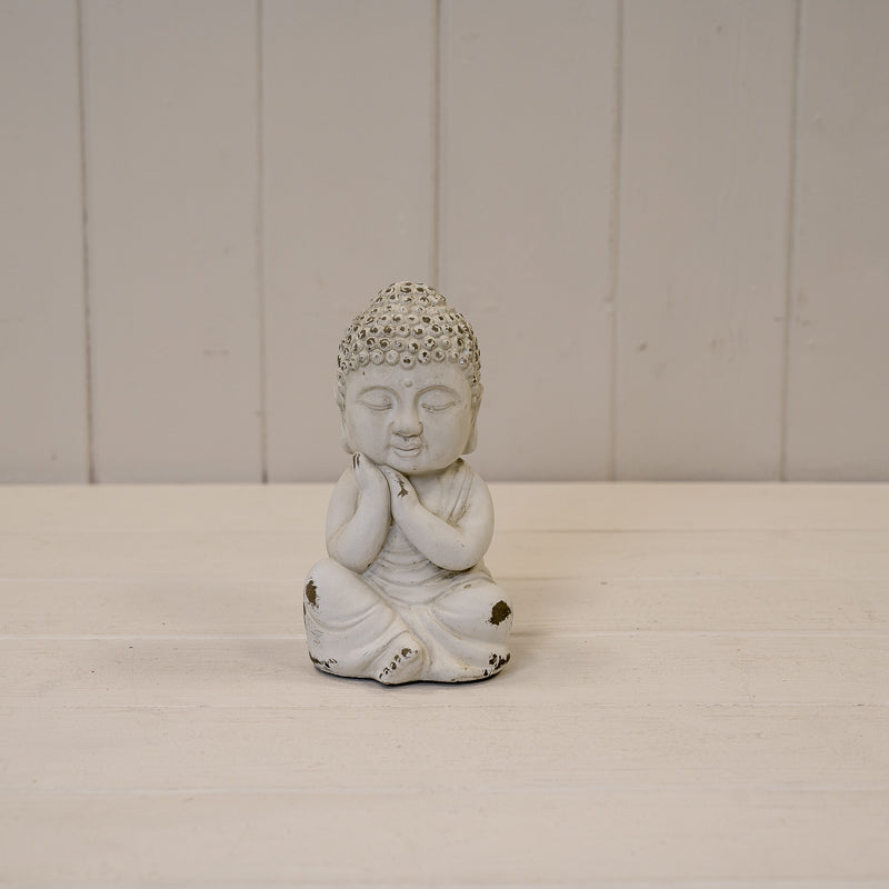 White Sitting Buddha