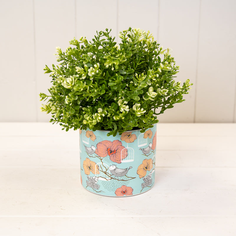 Floral Bird Cage Pots