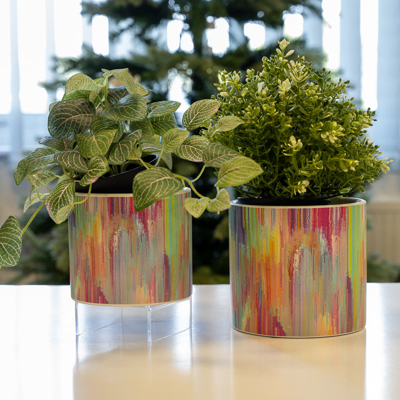Colour Pallet Pots