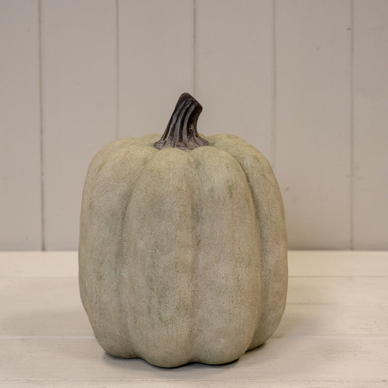 Dusty Green Ceramic Pumpkin Collection