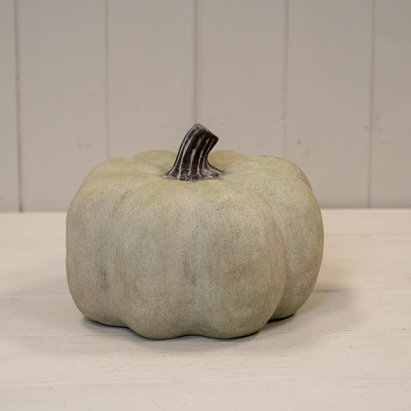 Dusty Green Ceramic Pumpkin Collection