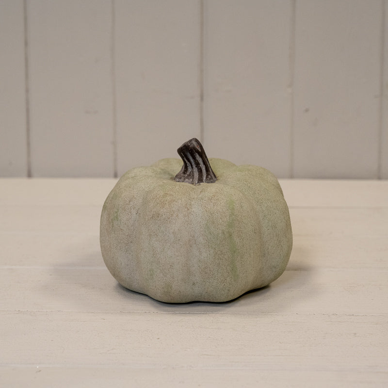 Dusty Green Ceramic Pumpkin Collection