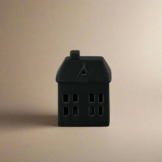 Black Ceramic House With Led