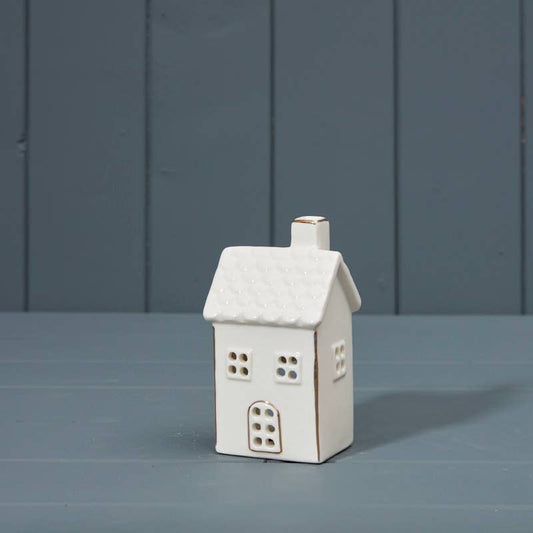 Ceramic House Tealight Holder