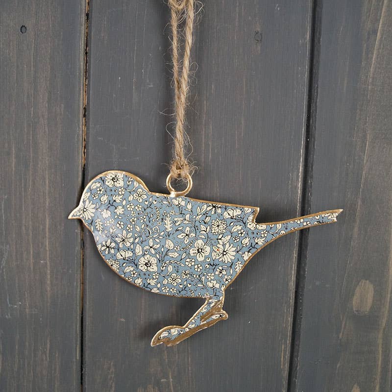 Blue Metal Bird