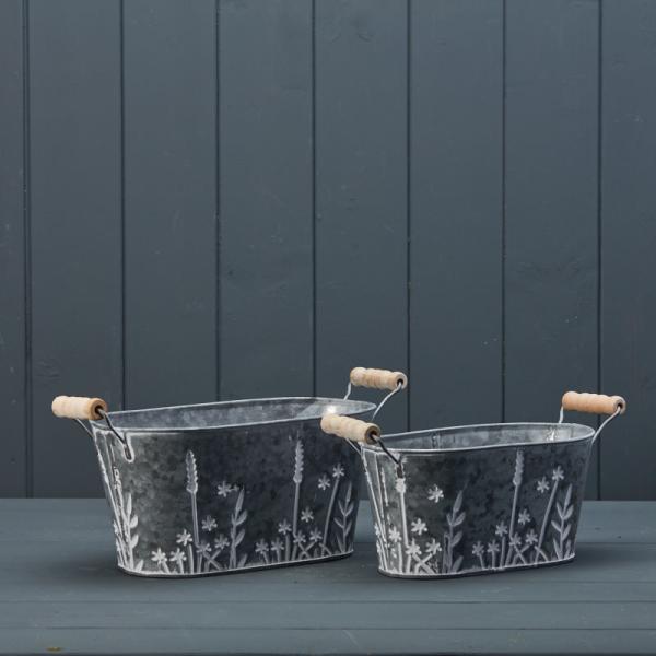Meadow Oval Planters Set