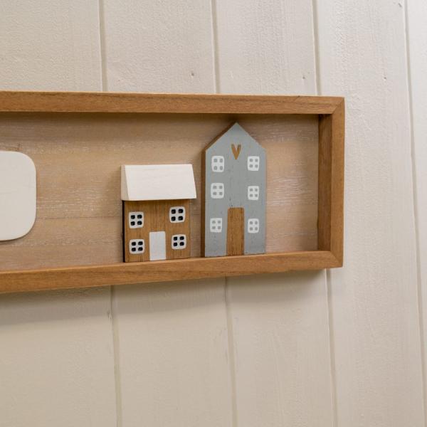 Rectangle Wooden Sign 'Friends Are The People Who Make You Smile'