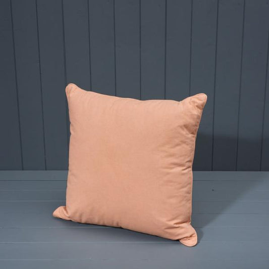 Handmade Cotton Coral Cushion