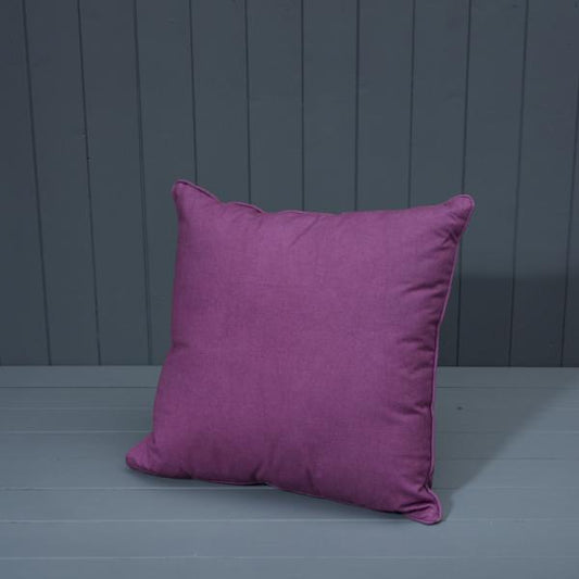 Handmade Cotton Purple Cushion