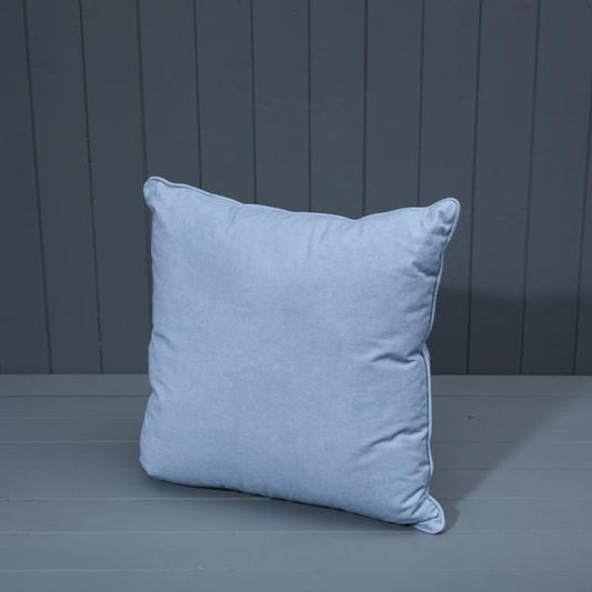 Handmade Cotton Blue Cushion
