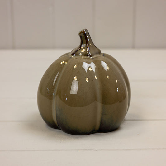 Caramel Ceramic Pumpkin