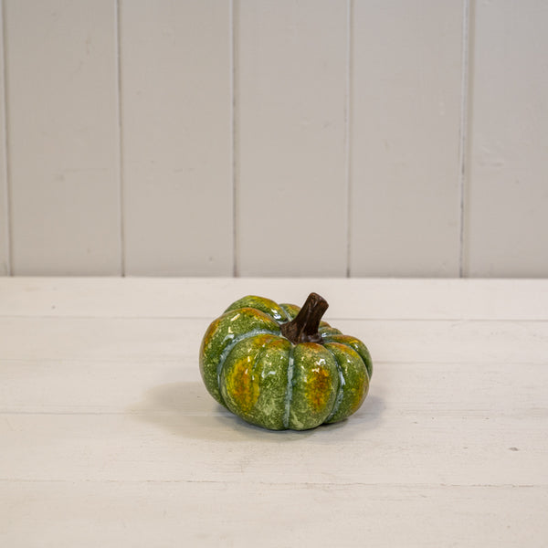Wonky Vintage Style Pumpkin in Green
