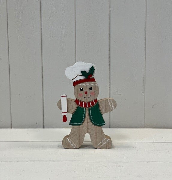 Wooden Gingerbread Baker