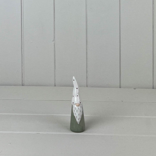 Light Green/White Ceramic Gonk Decoration