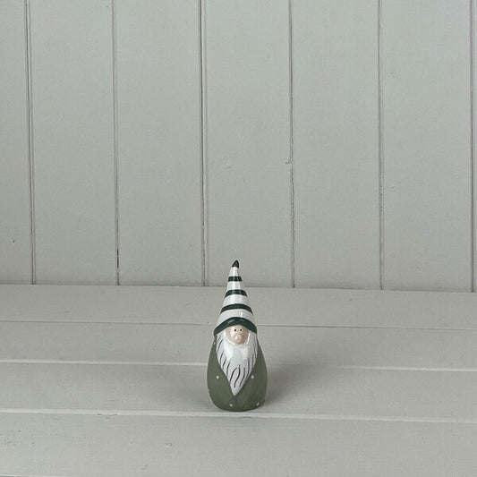 Light Green/White Ceramic Gonk Decoration