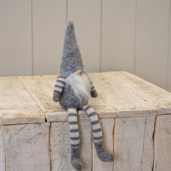 Sitting Grey Woolly Gonk
