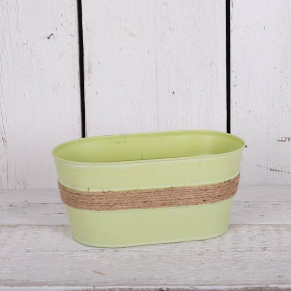 Green Hessian Band Trough