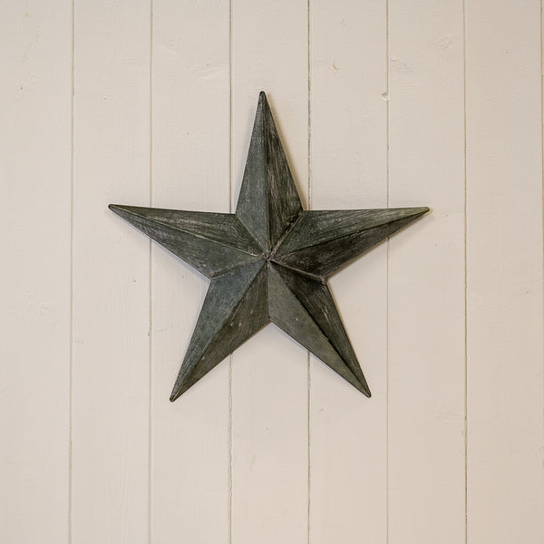 Natural Grey Metal Star
