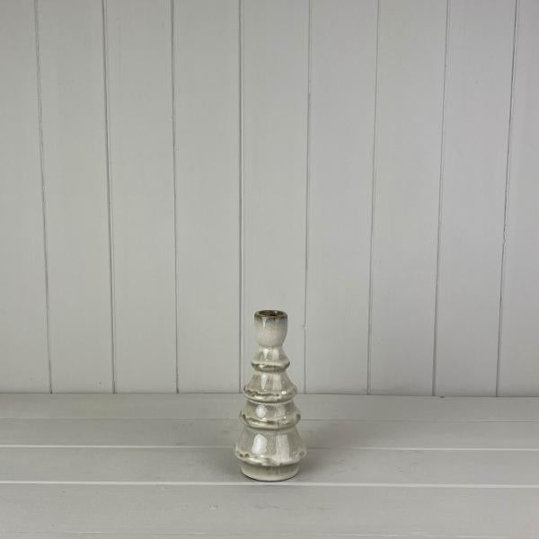Glazed Ceramic Candle Holder