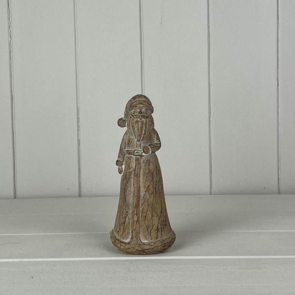 Natural Santa Ornament