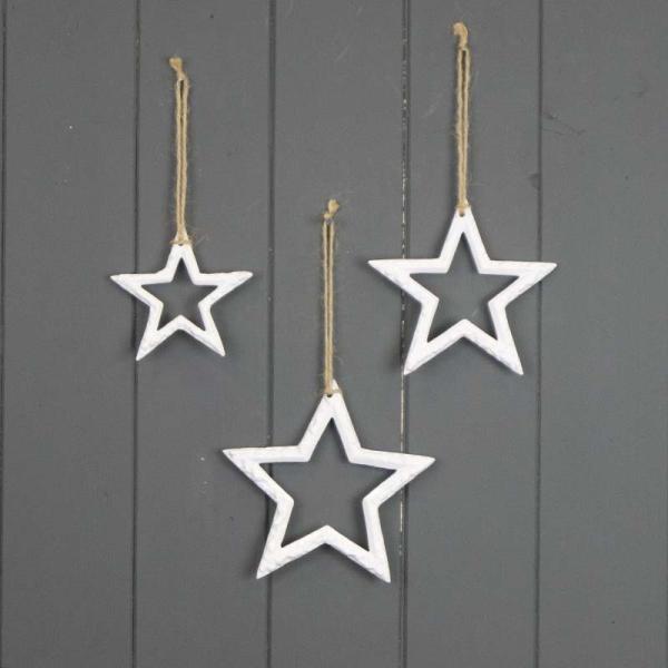 Hanging White Star