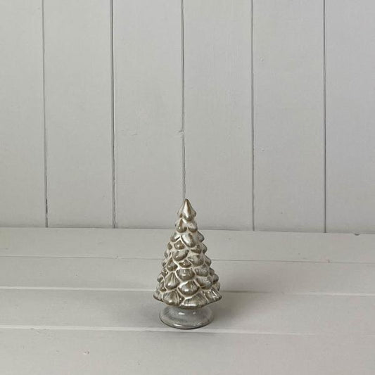 Beige Mottle Ceramic Tree Decoration