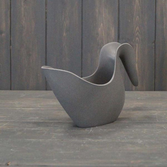 Earthy Anthracite Bamboo Watering Jug - Small