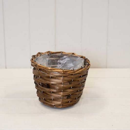 Round Brown Pot