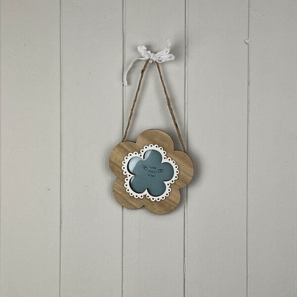 Hanging Flower Photo Frame in Plywood with PVC